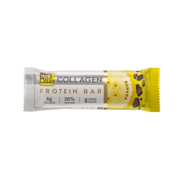 Riceup Collagen Protein Bar Banana 50g Riceup