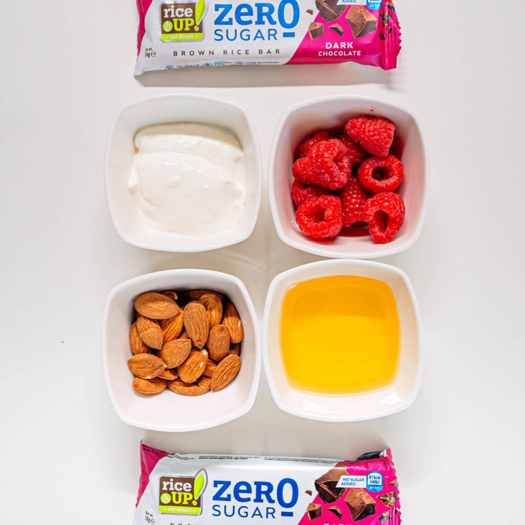 RiceUP! Zero Sugar Brown Rice Bar, Dark Chocolate, 18g - RiceUP!